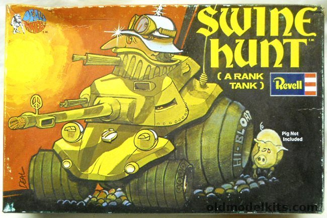 Revell Swine Hunt A Rank Tank Deals Wheels - (Dave Deal Design), H1356-225 plastic model kit